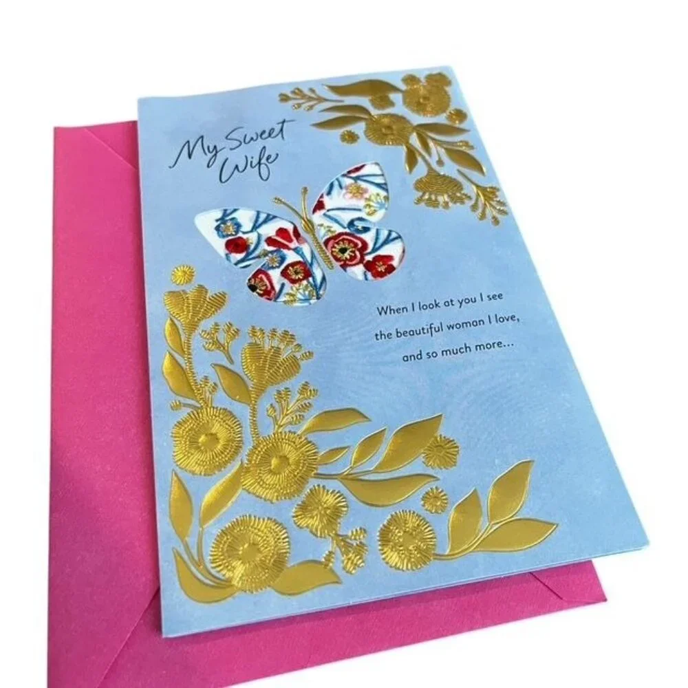 American Greetings Mother's Day Card to Wife